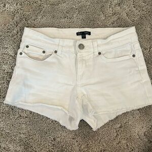 Gently used white shorts